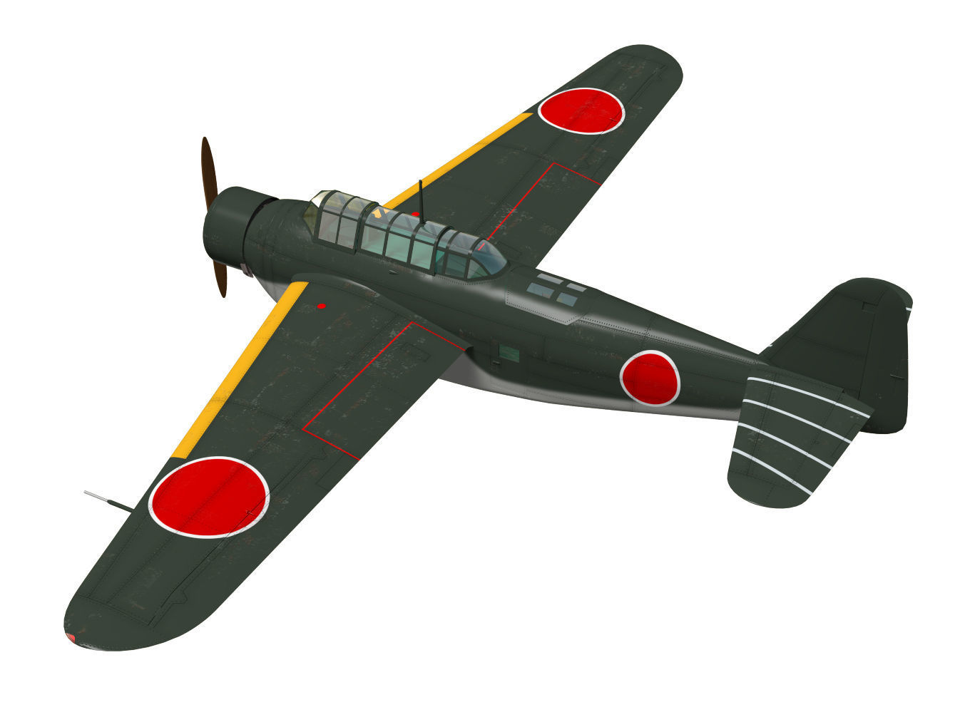 K11W Shiragiku 3D model_1