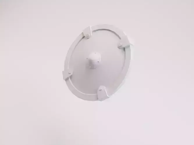 Shield plate with holes