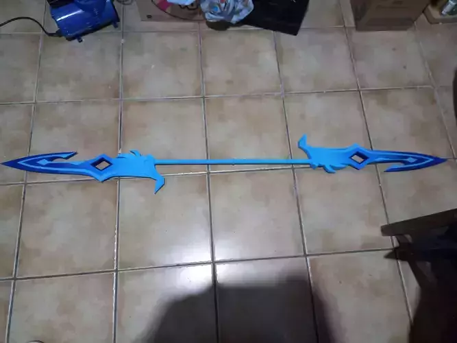 genshin impact tartaglia blades full 3D print model