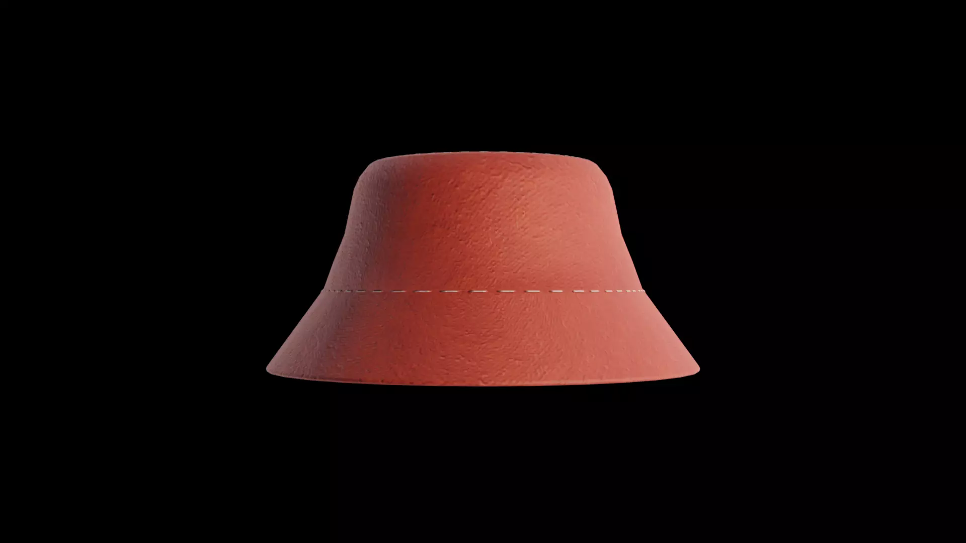 Bucket Hat Free low-poly 3D model_0
