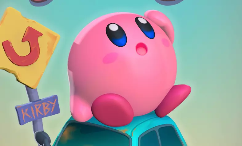 Kirby 3D print model_0