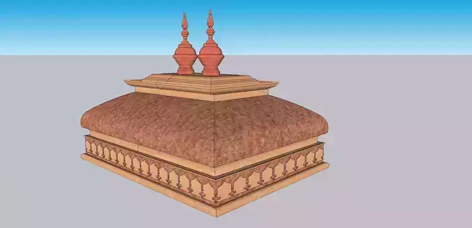 indian temple dome