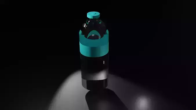 Bottle teal