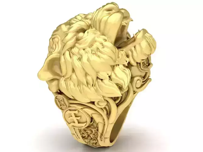 Head Tiger Men Ring 3768