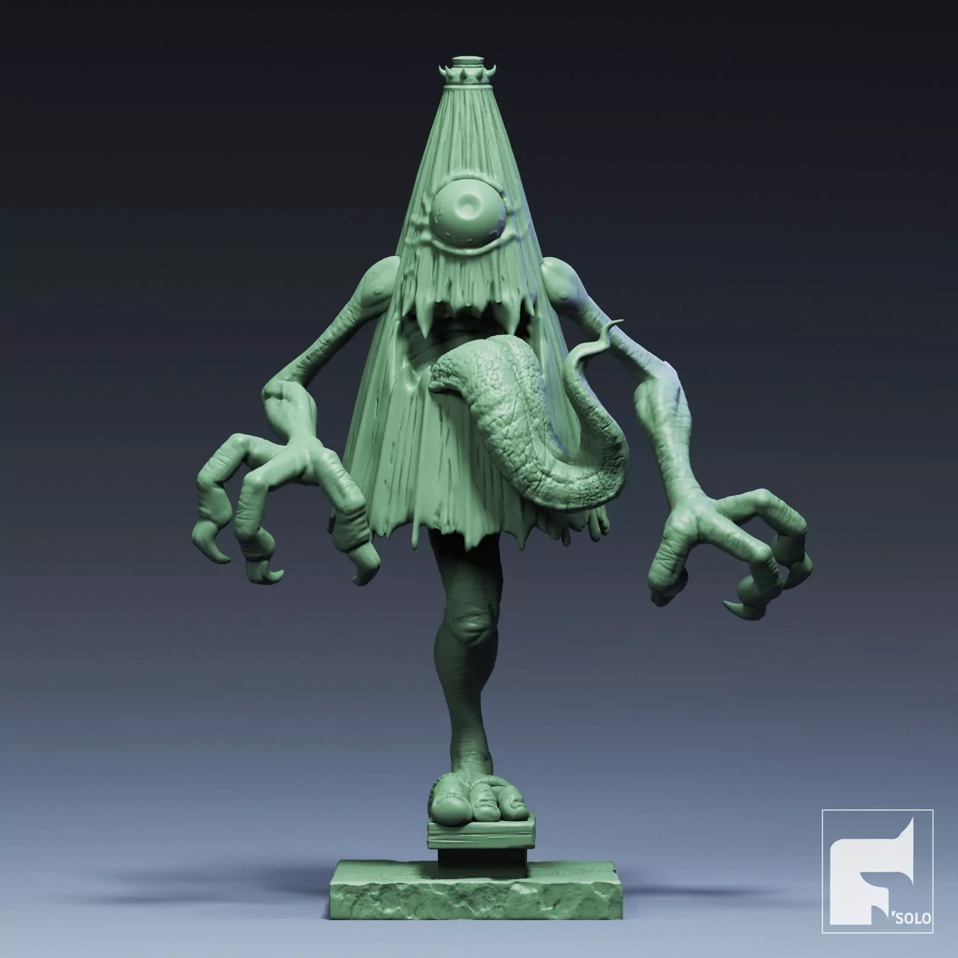 Tsukumogami Yokai 01 Free 3D print model