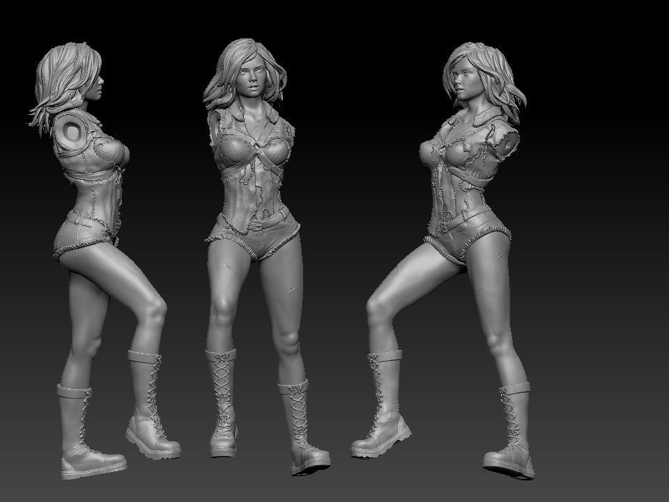 Miss Ash Evil Dead 3D print model_4