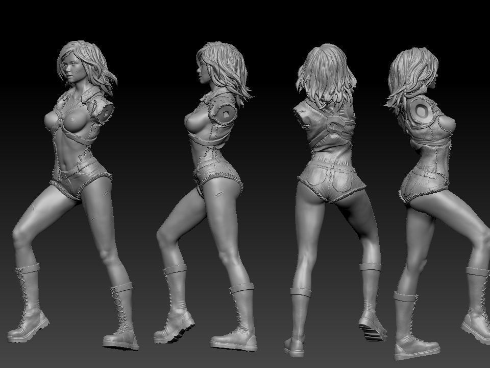 Miss Ash Evil Dead 3D print model_5