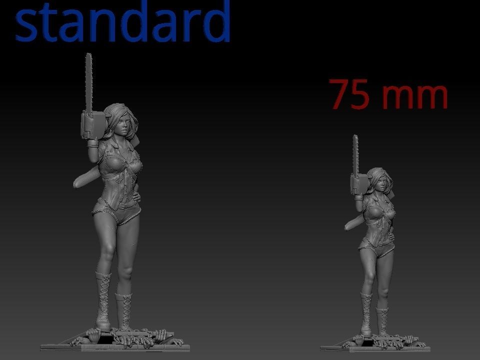 Miss Ash Evil Dead 3D print model_6