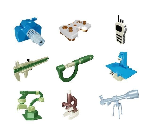 SCIENTIFIC TOYS PACK 3D Model Collection_1