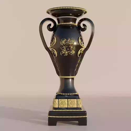 Vase Of Medusa 3D model Vase Of Medusa 3D model