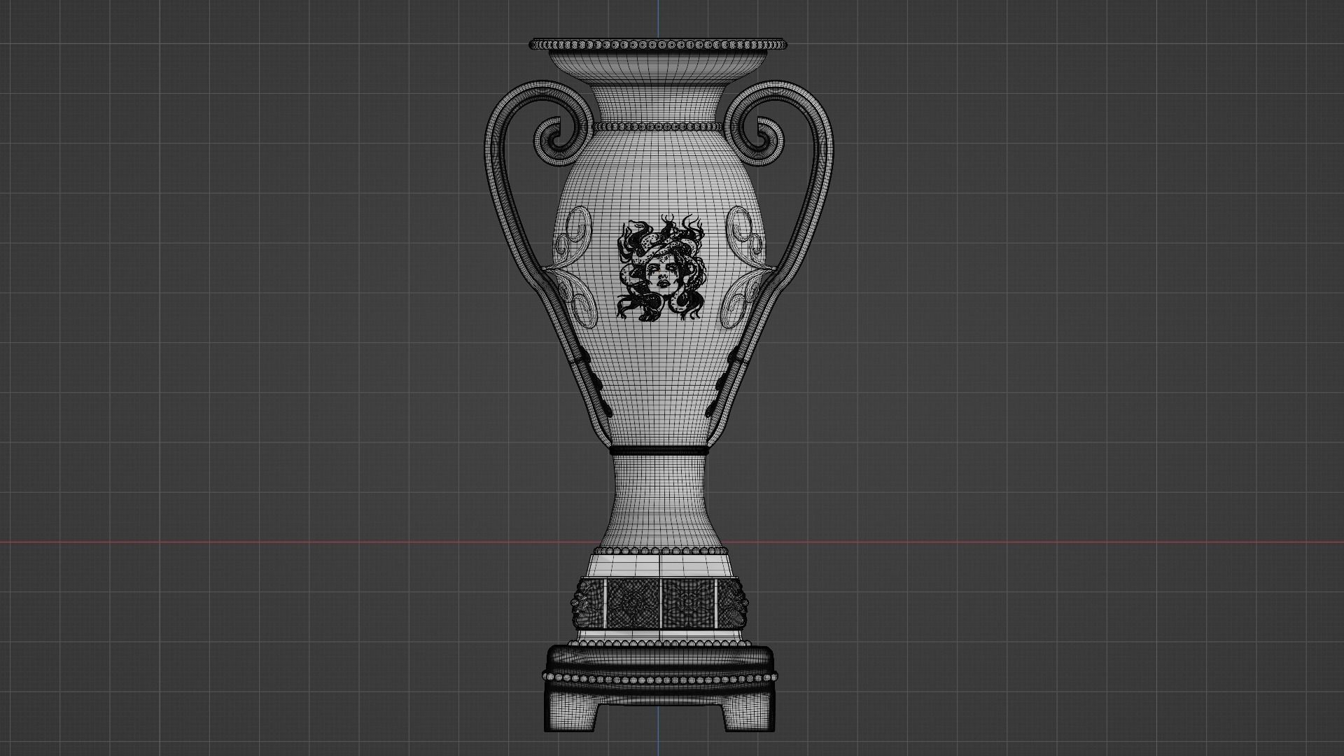 Vase Of Medusa 3D model_3