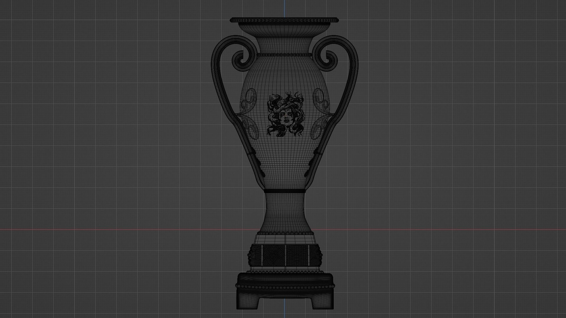 Vase Of Medusa 3D model_9