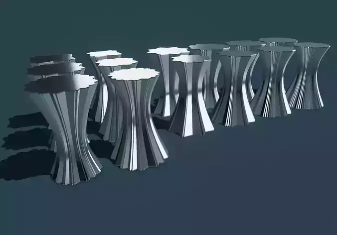 Vase Skyscraper V2 3D print model