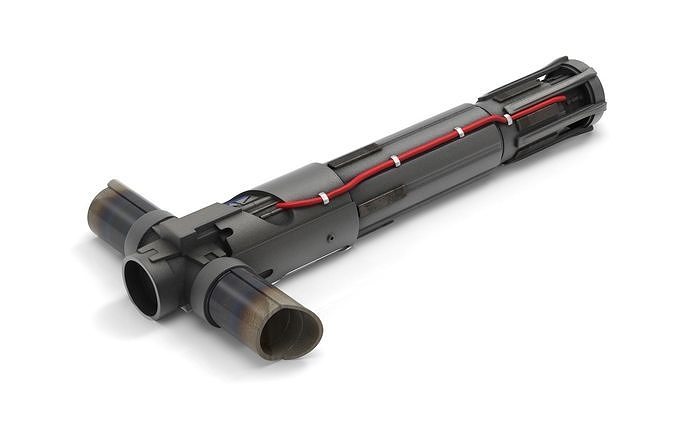 KYLO REN lighsaber life size 3D print model