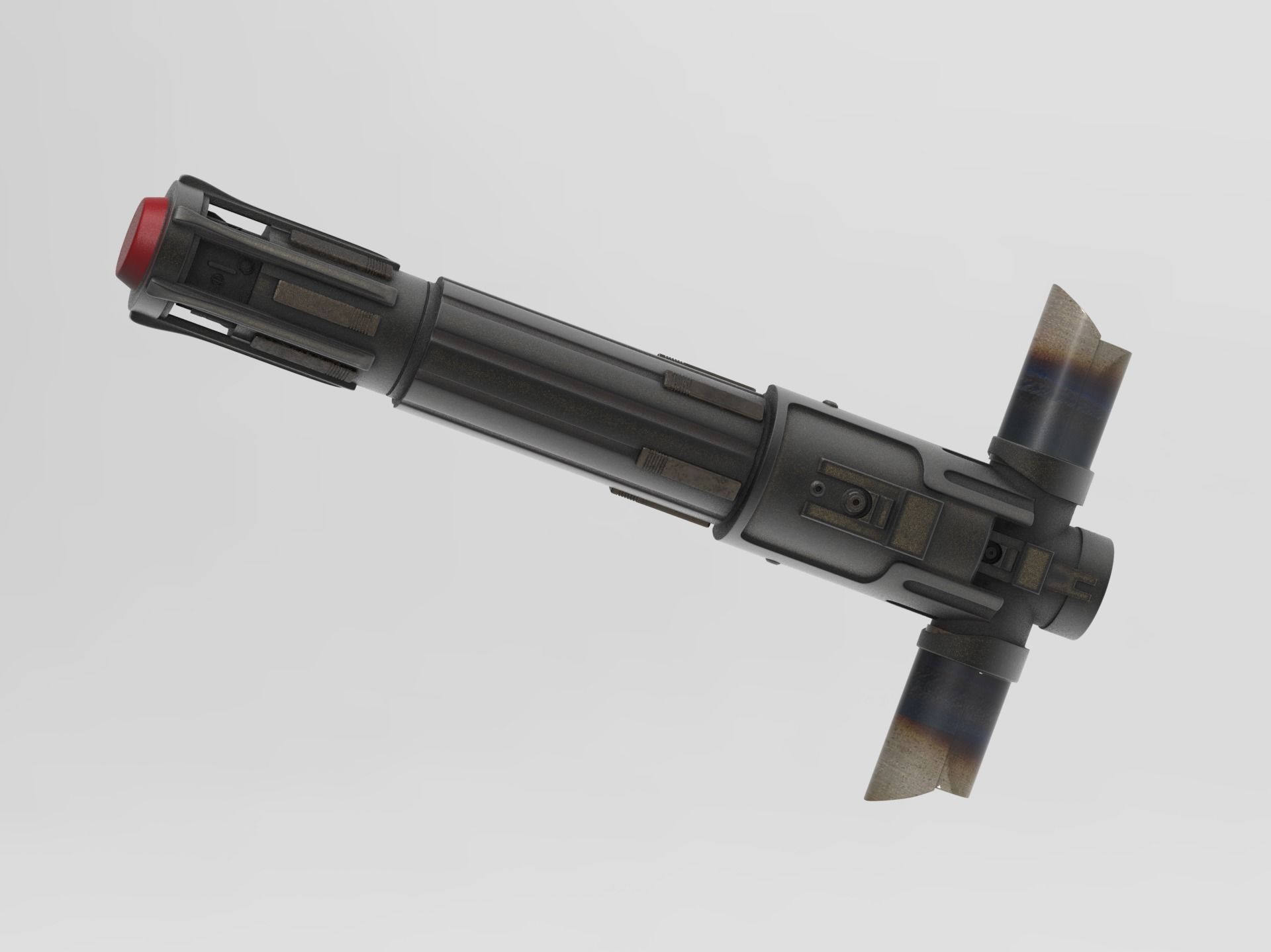 KYLO REN lighsaber life size 3D print model_6