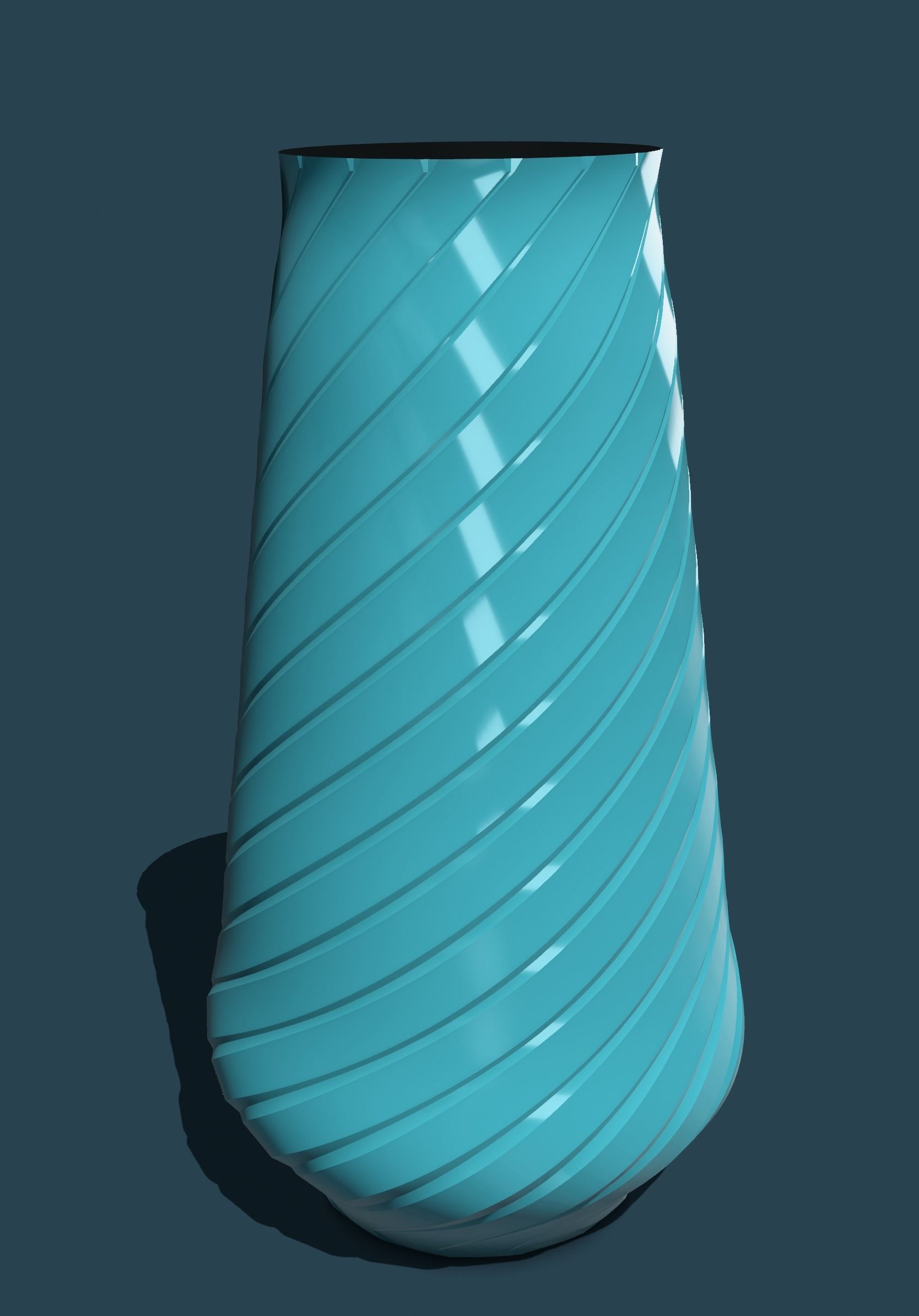 Vase SpiDia V2 3D print model_7