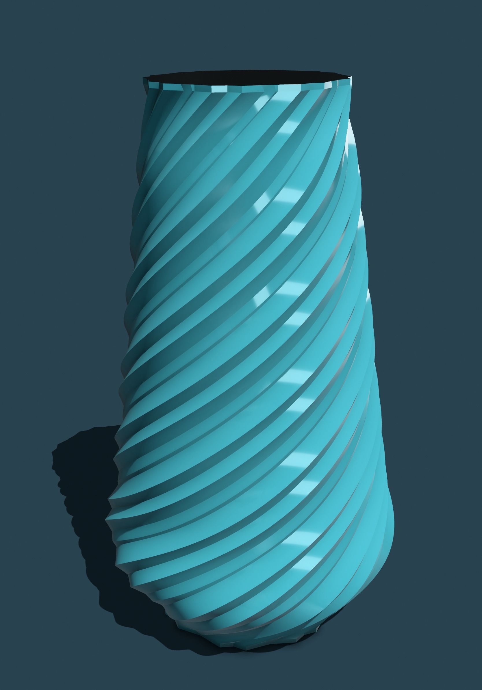 Vase SpiDia V2 3D print model_9