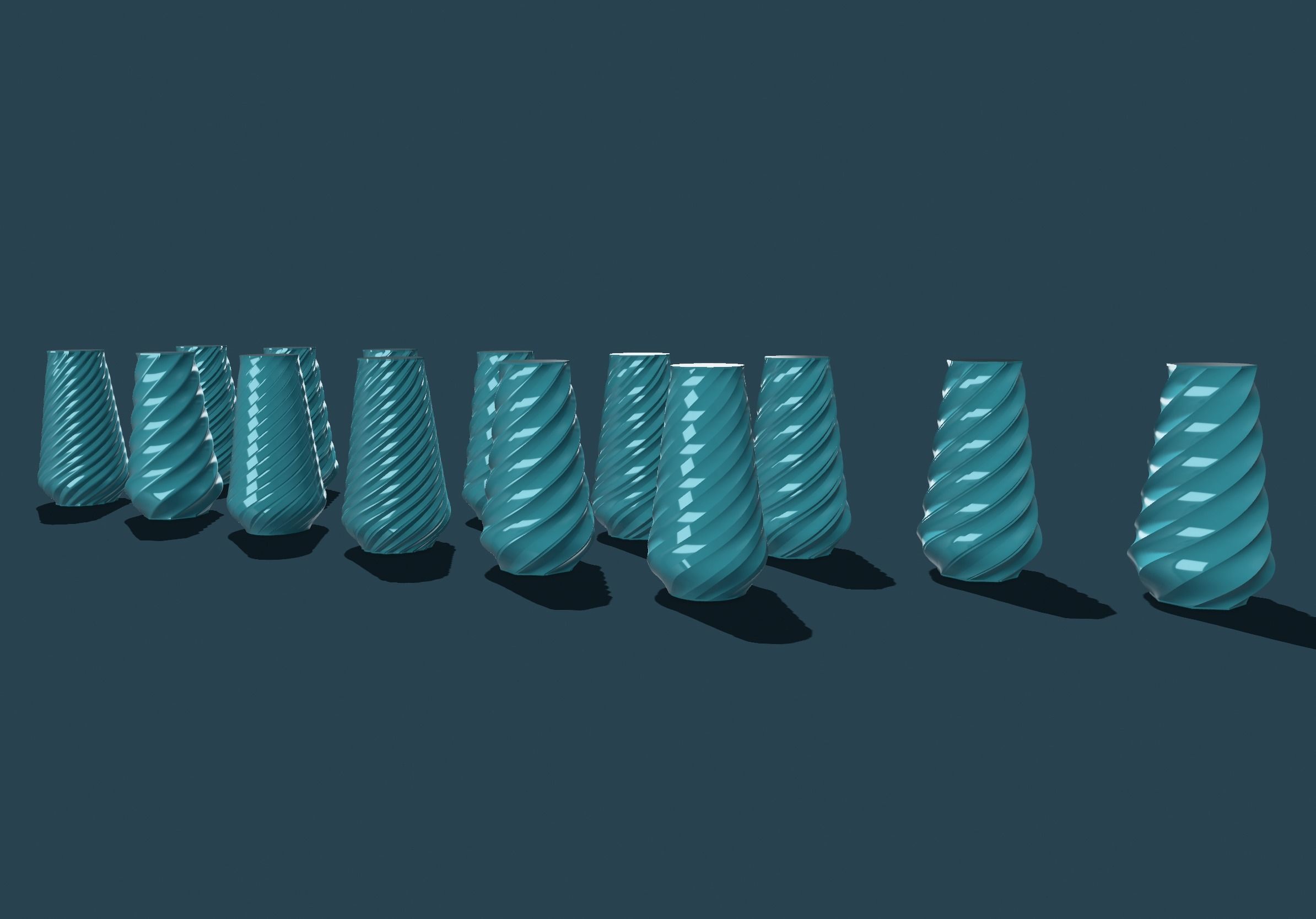 Vase SpiDia V2 3D print model_2
