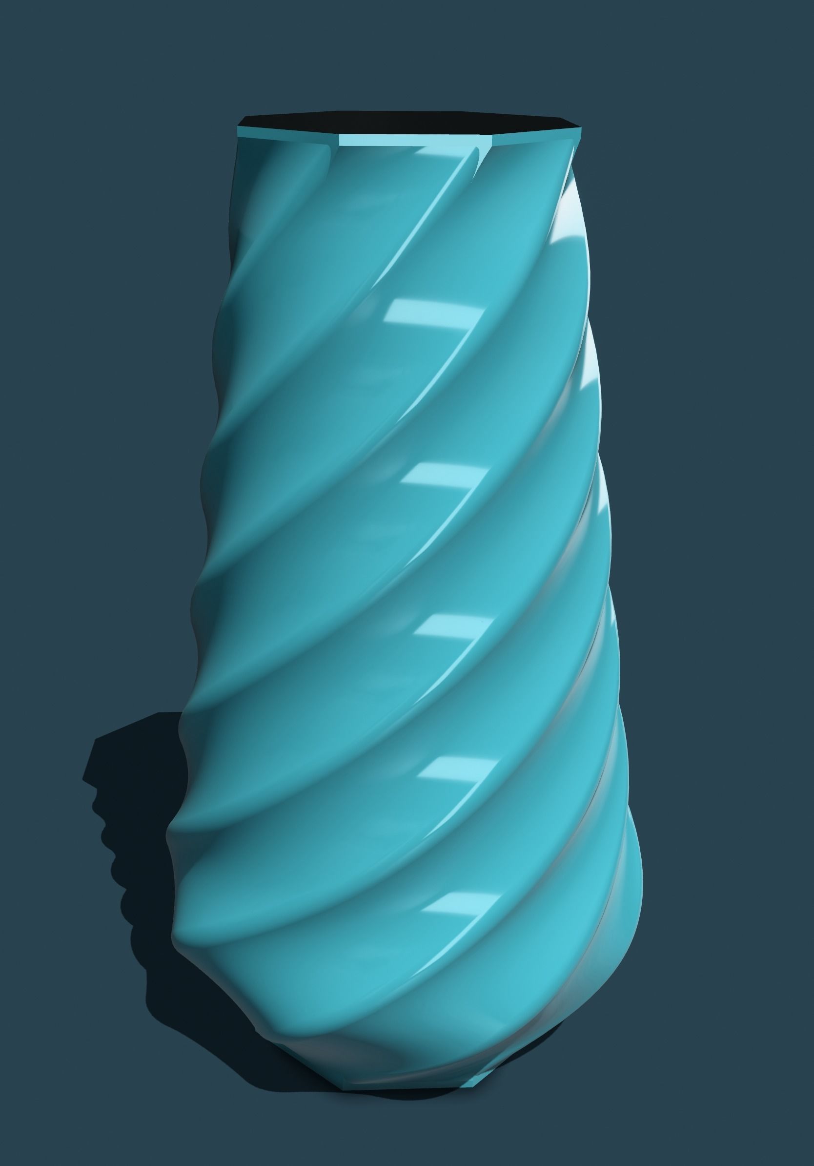 Vase SpiDia V2 3D print model_4