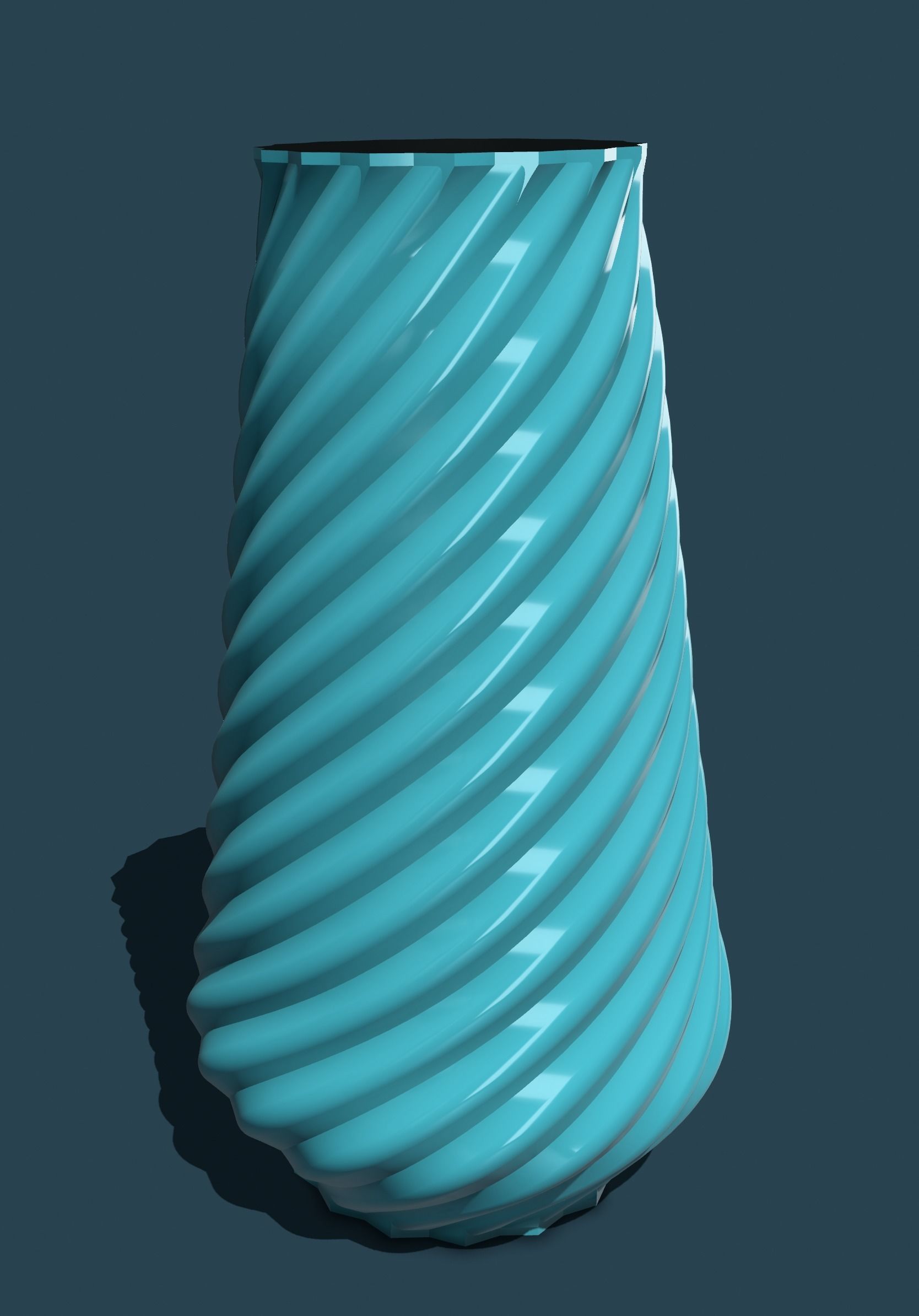 Vase SpiDia V2 3D print model_5