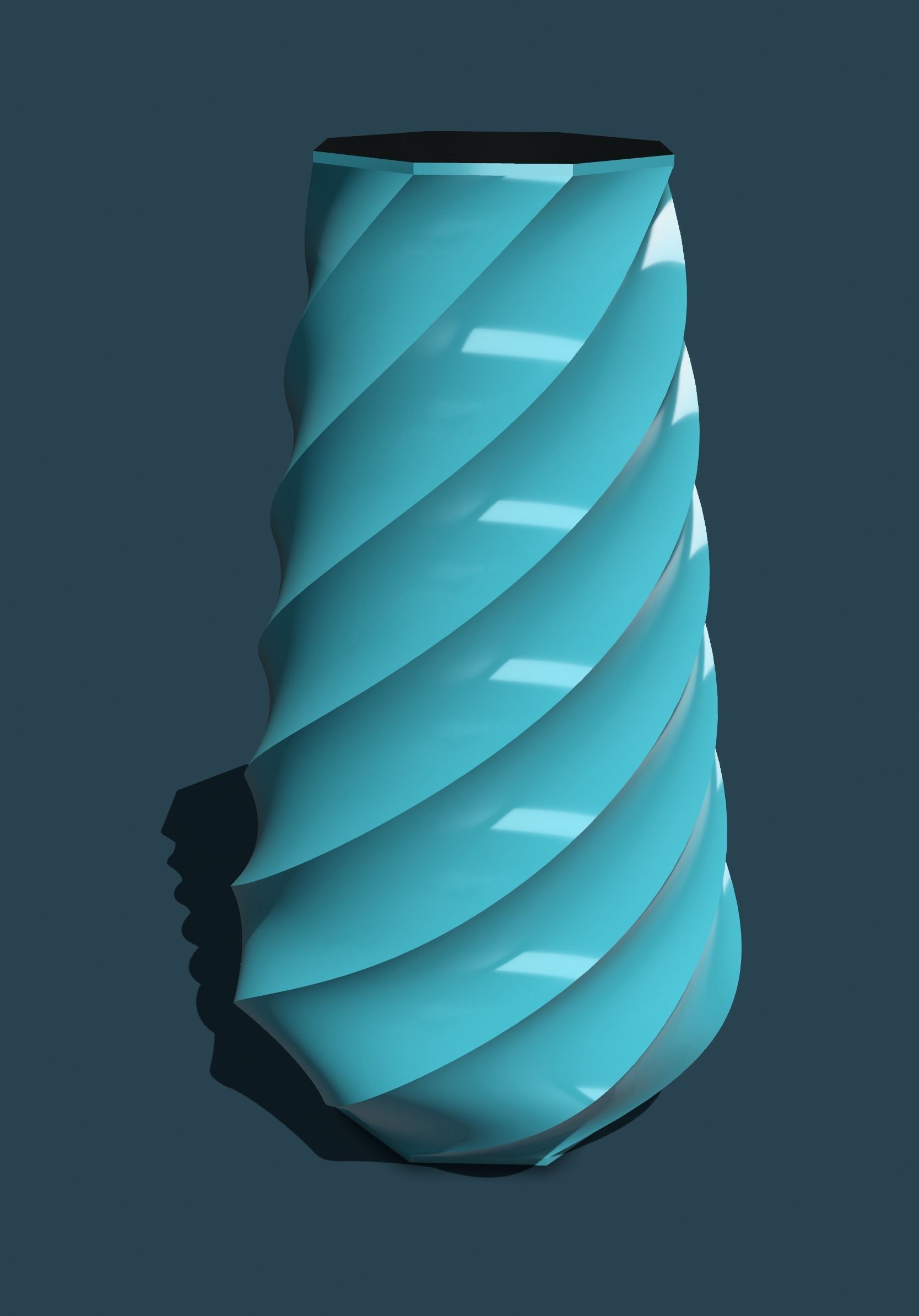 Vase SpiDia V2 3D print model_3