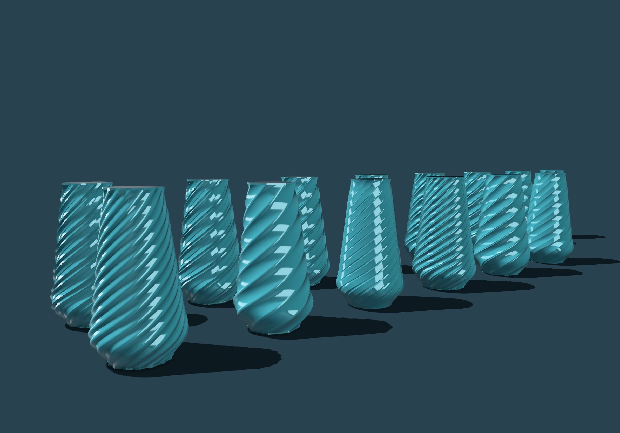 Vase SpiDia V2 3D print model_1