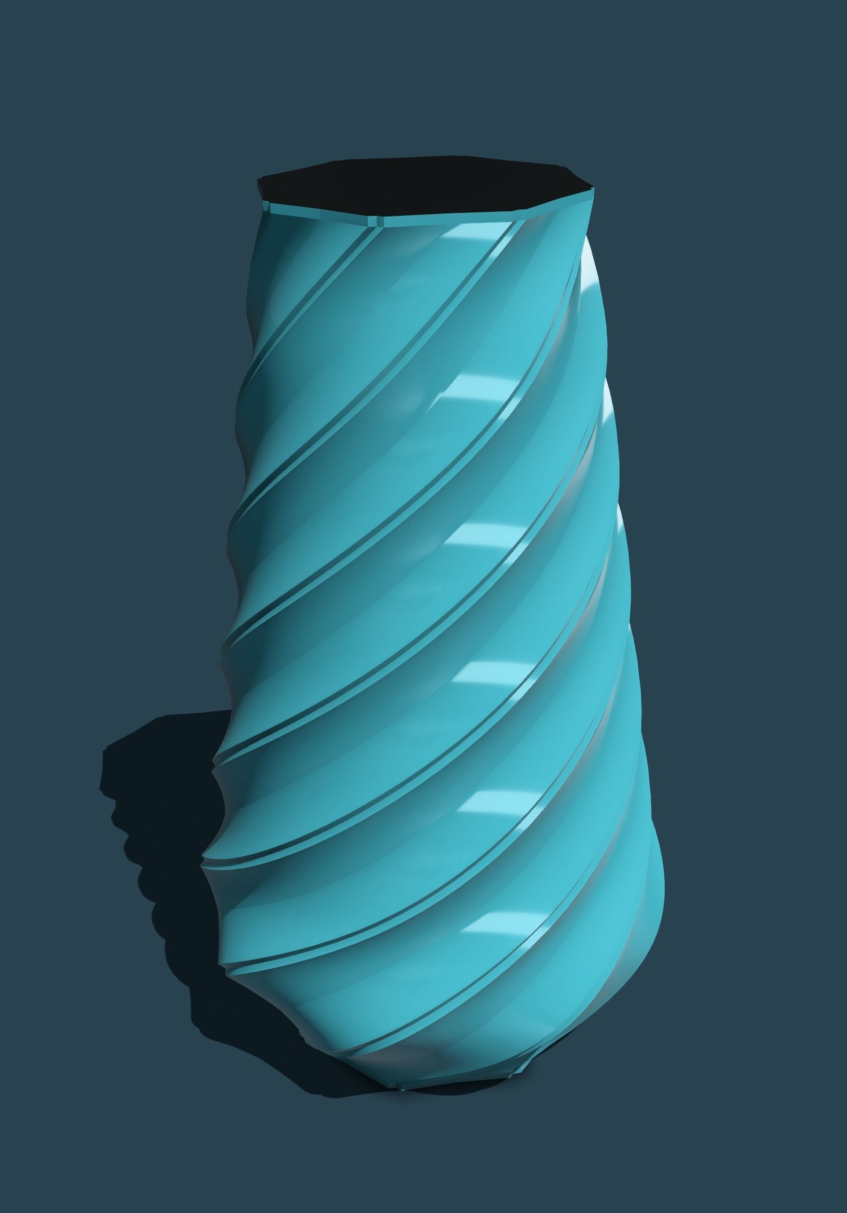 Vase SpiDia V2 3D print model_13