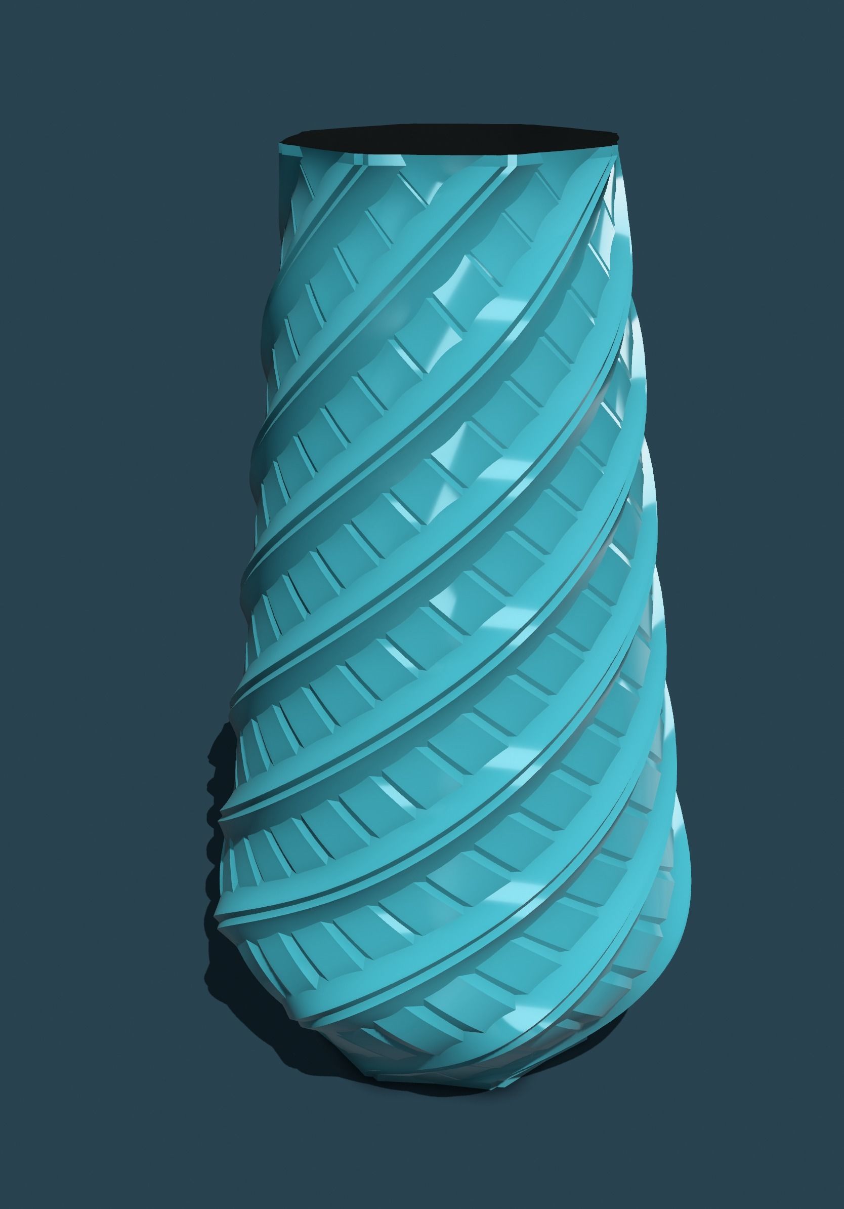 Vase SpiDia V3 3D print model_11