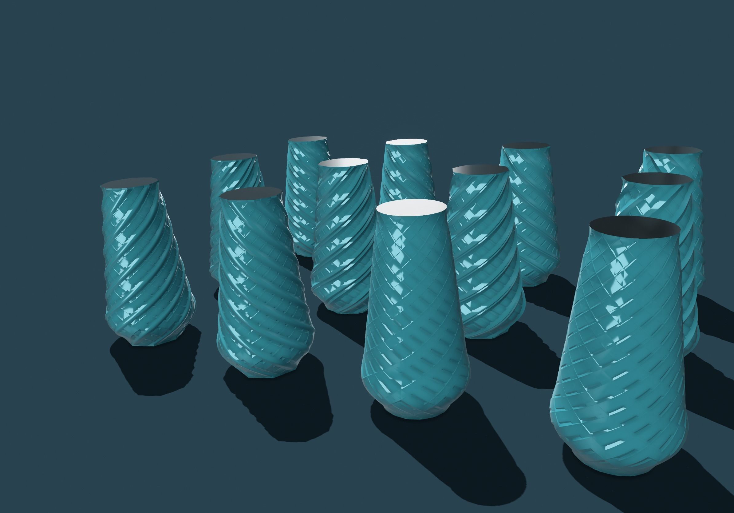 Vase SpiDia V3 3D print model_1