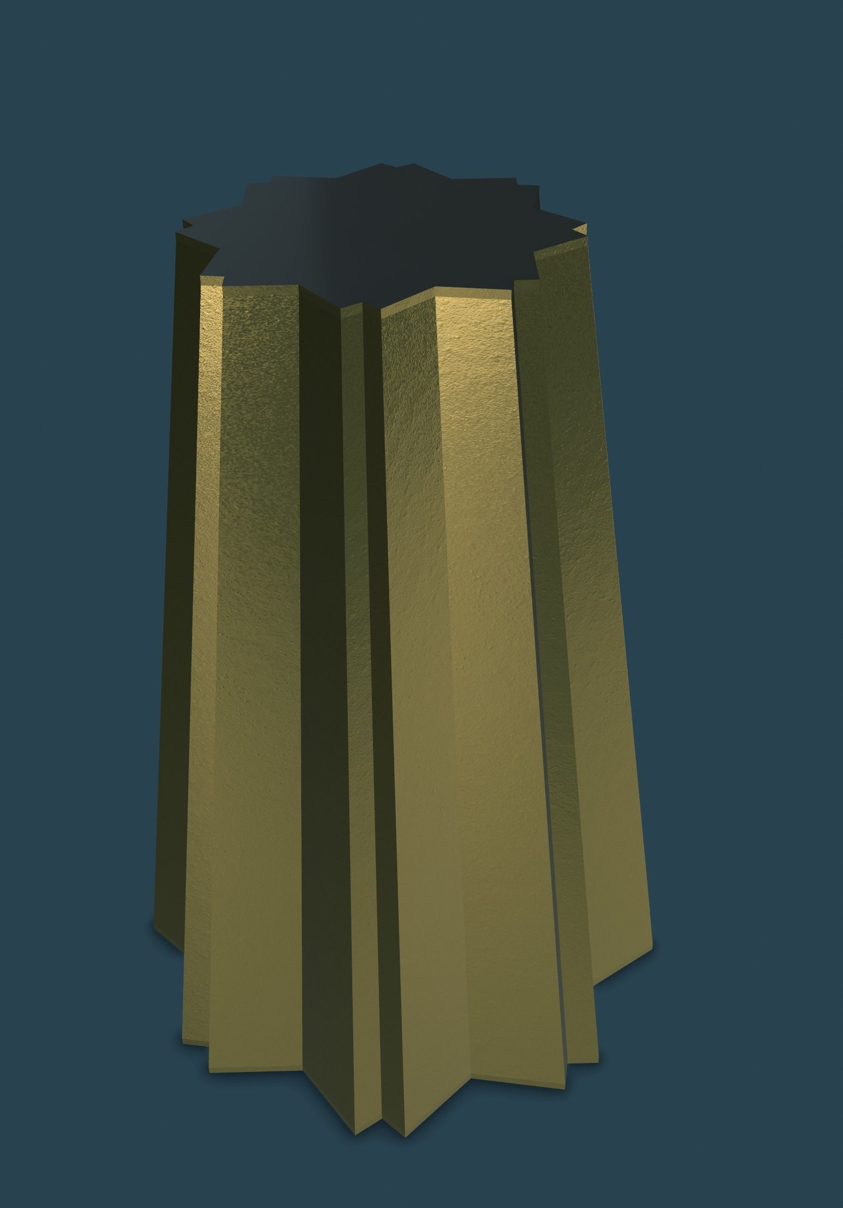 Vase Star 3D print model_6