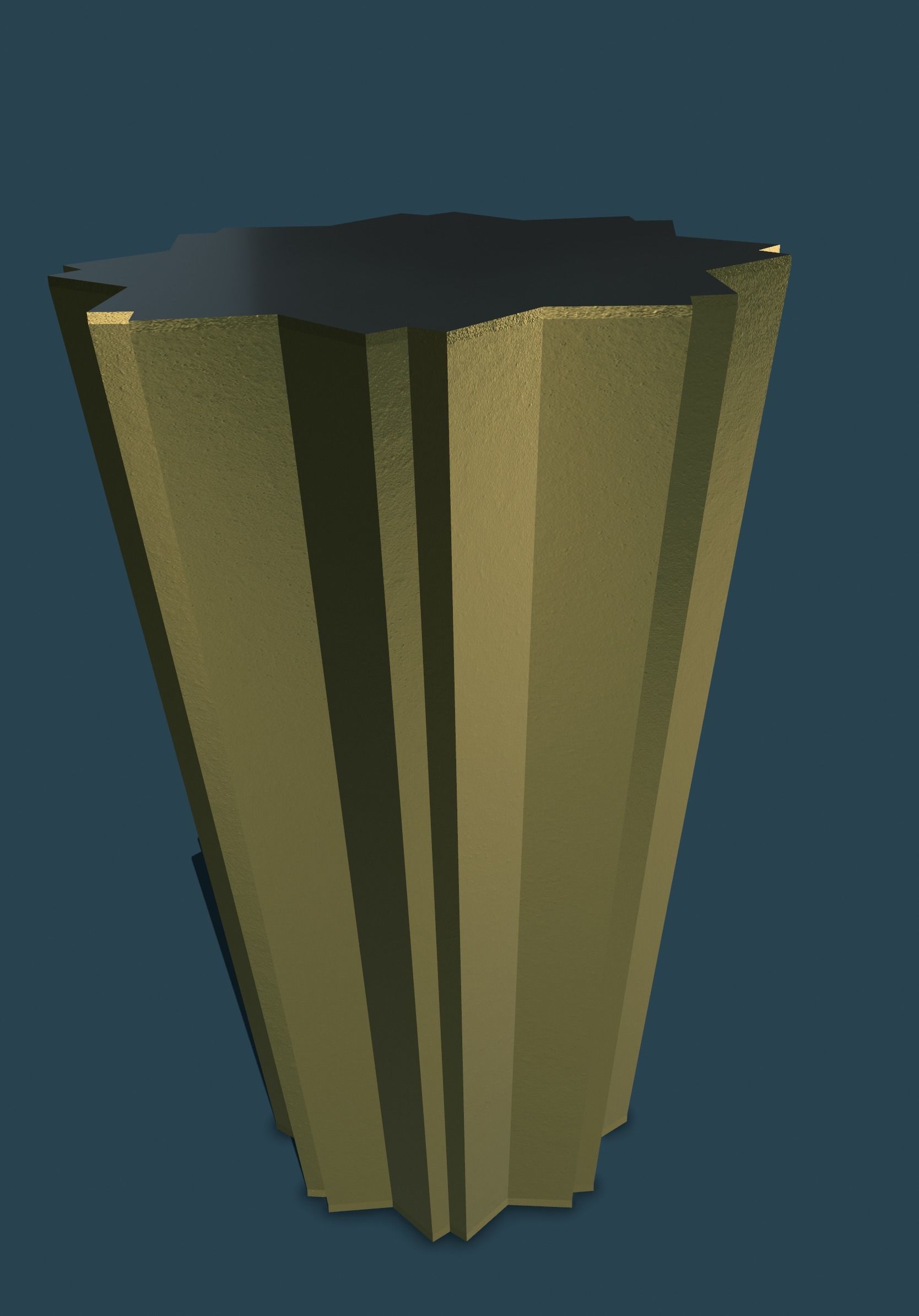 Vase Star 3D print model_7
