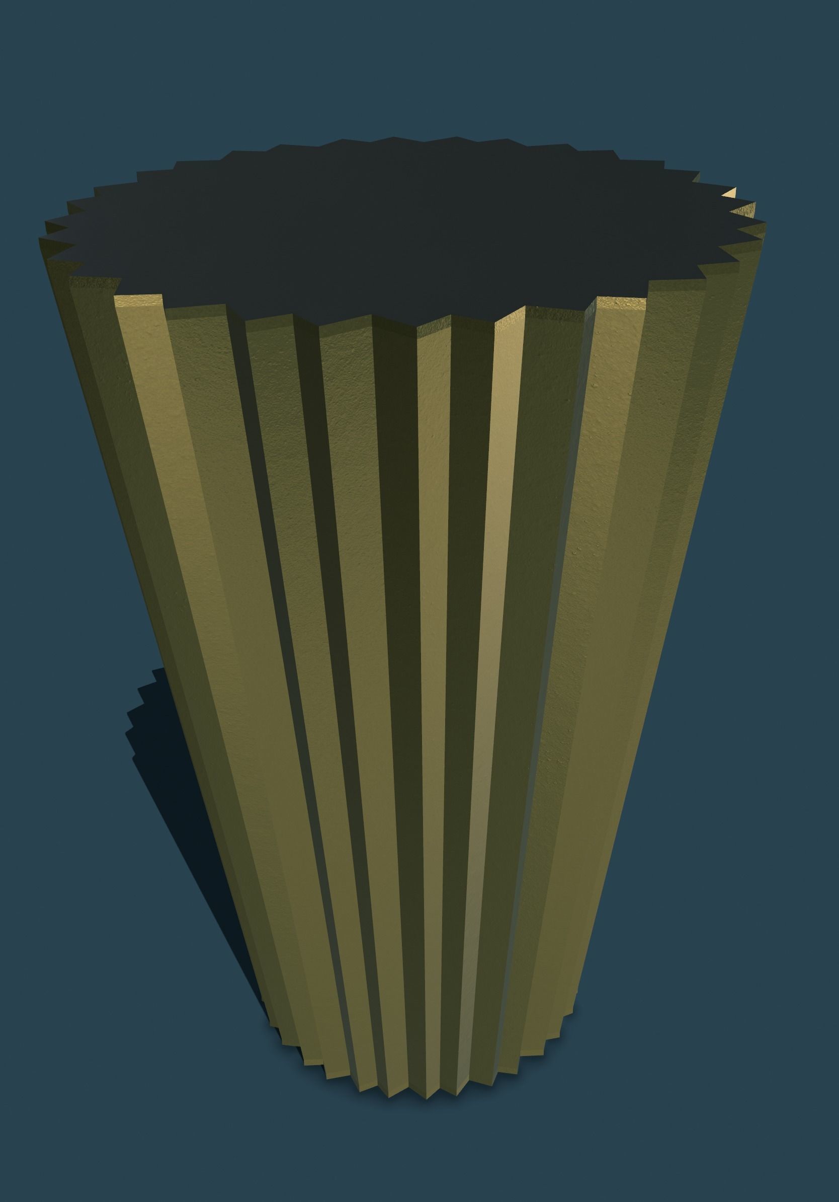 Vase Star 3D print model_9