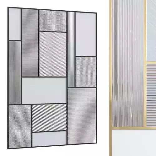 Decorative partition 025