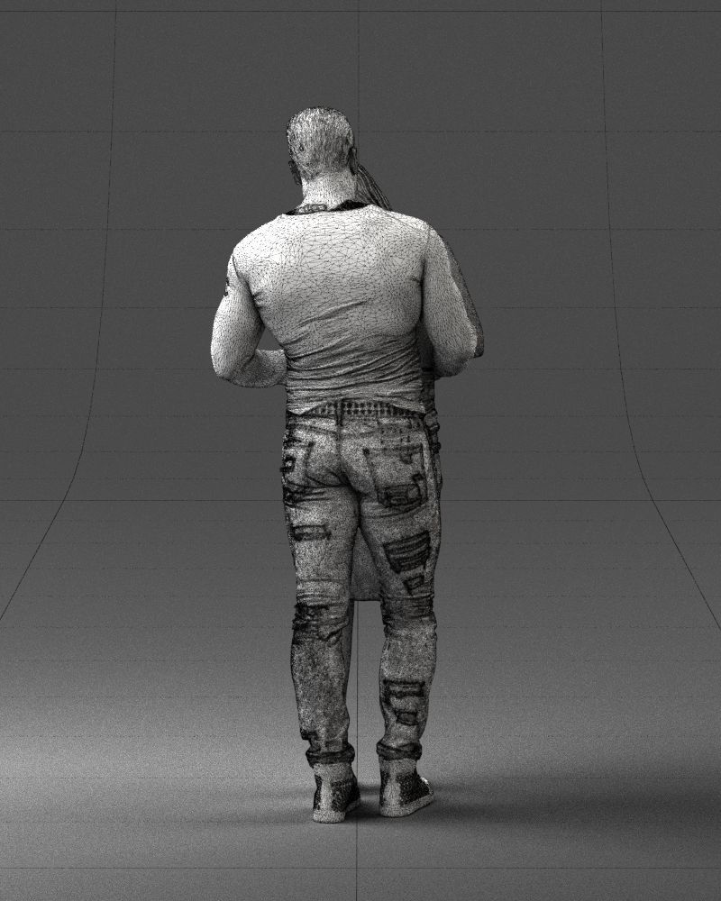 Beautiful fitness couple 0306 3D model_23