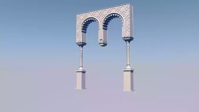 Islamic  Arch 3D model