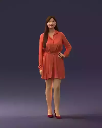 Beautiful woman 0628 3D Print Ready 3D print model