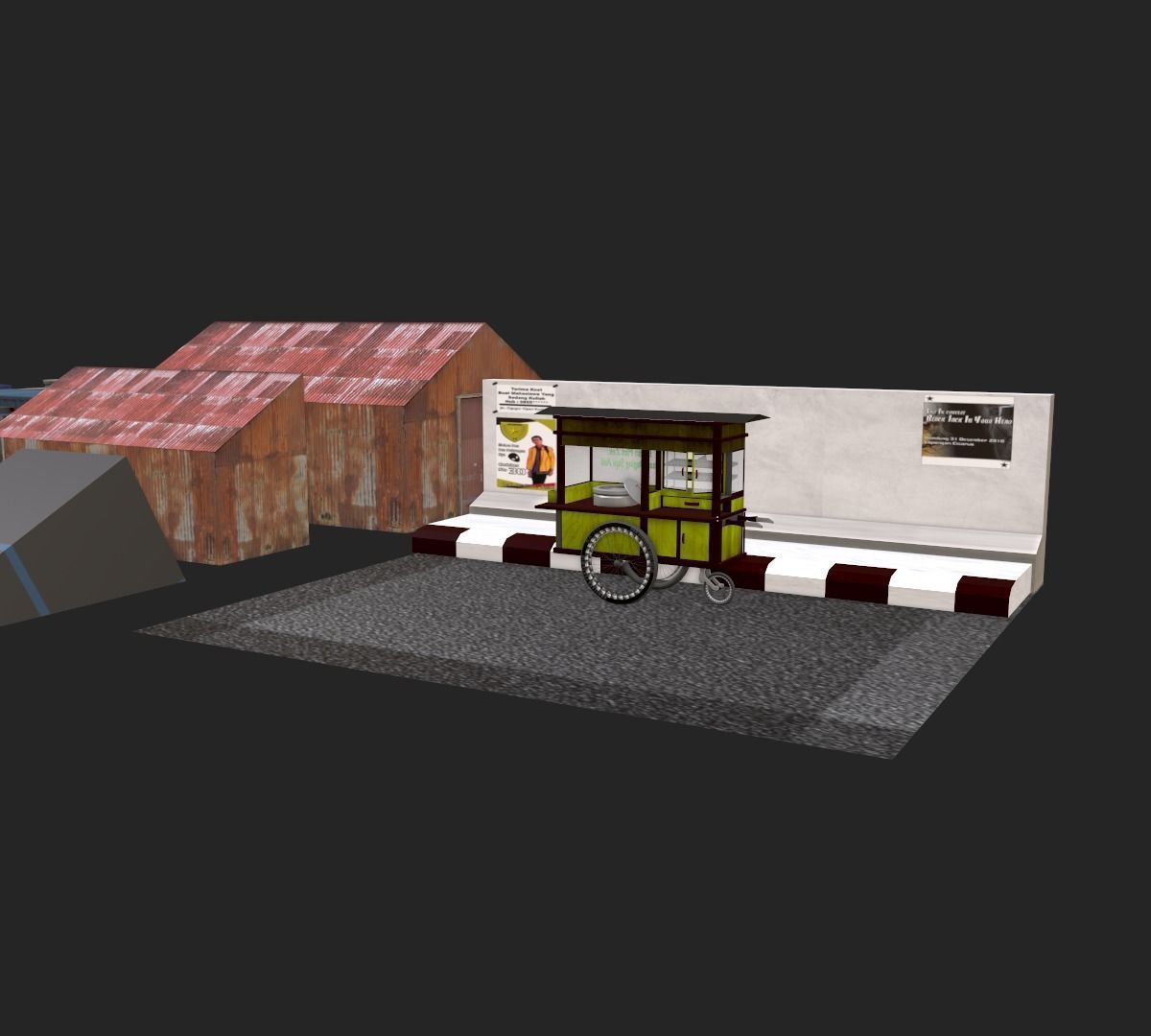 Eagle Eye View Map Bundle 3D model_6