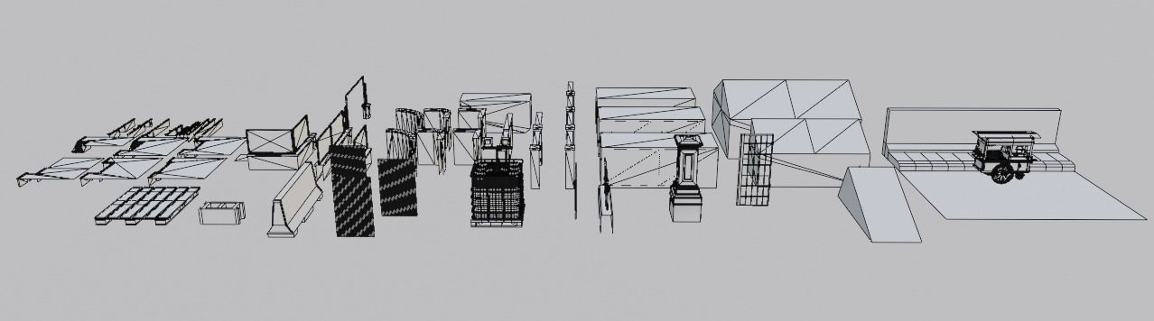 Eagle Eye View Map Bundle 3D model_3