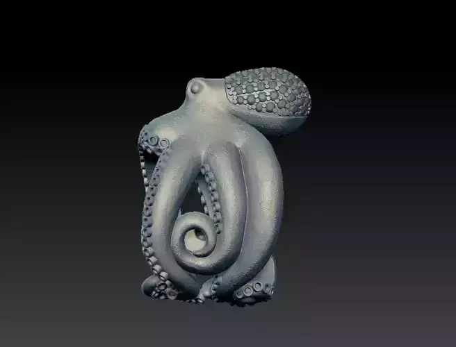 Ring Octopus for women 