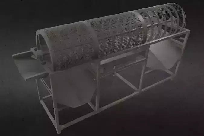 Screw conveyor 3D model