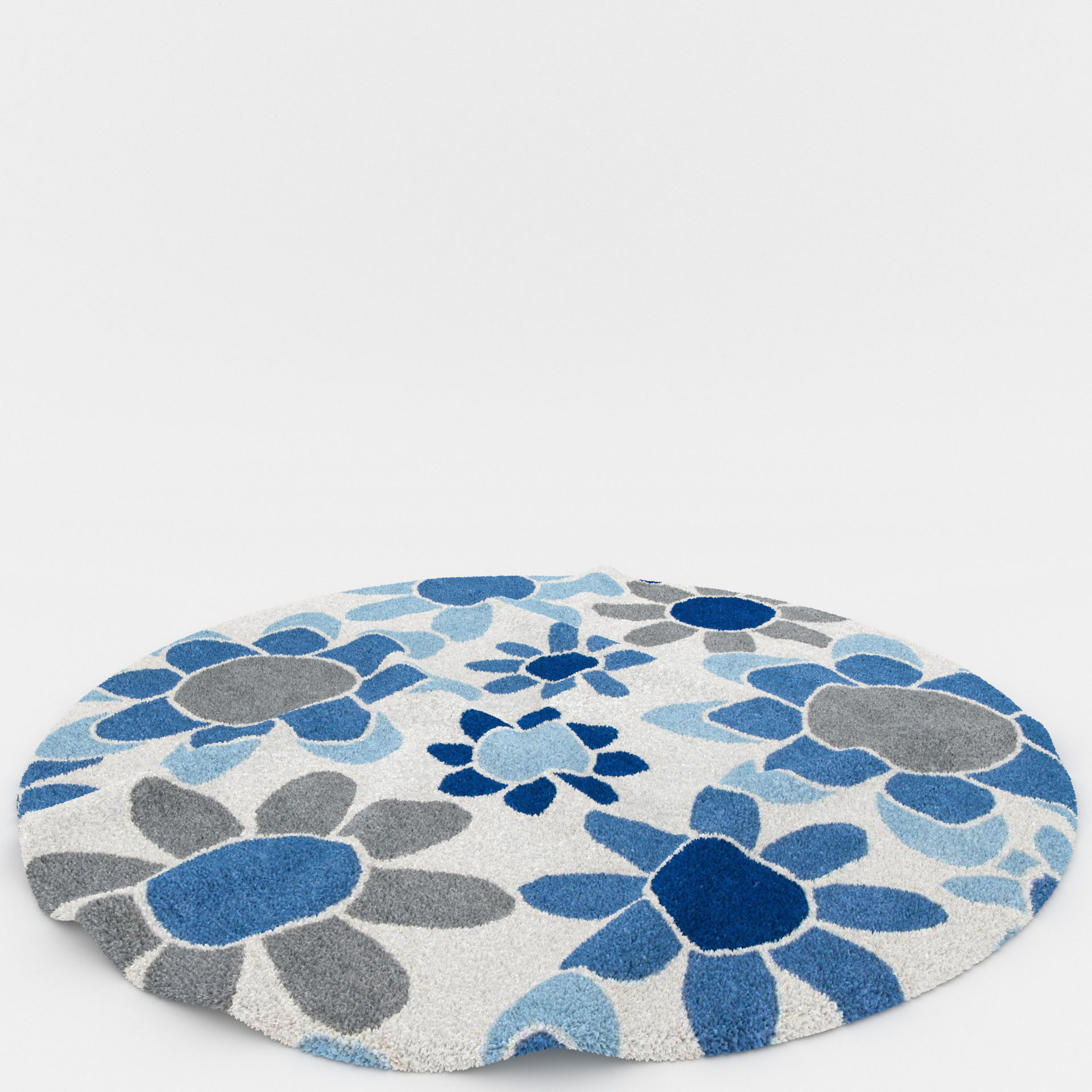 Rugs No 733 Low-poly 3D model_7