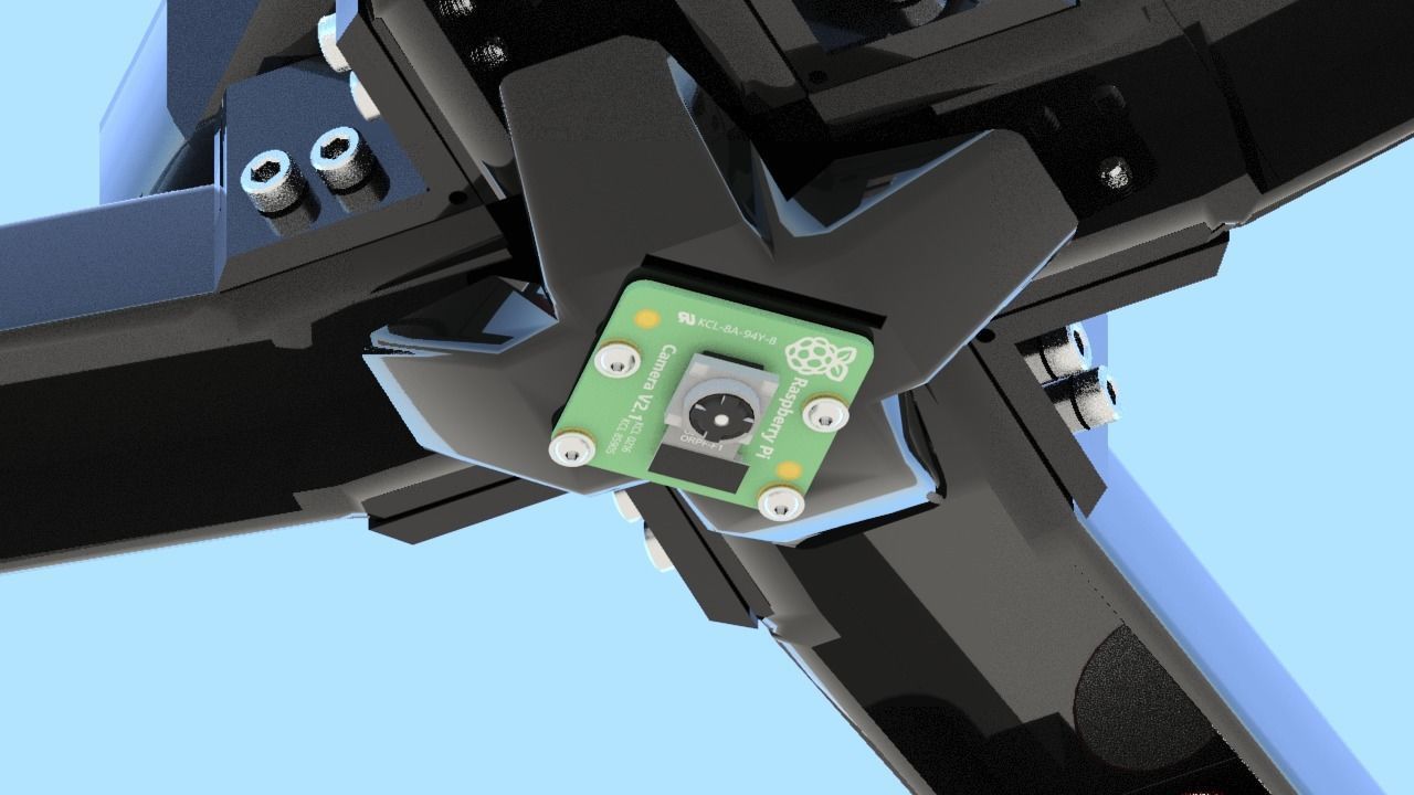 Raspberri Pi Drone 3D model_4