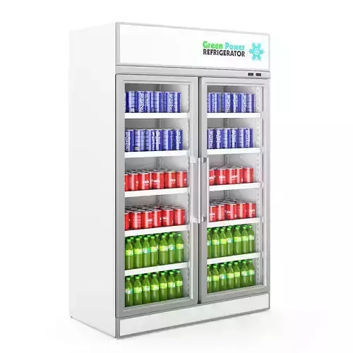 Refrigerator refrigerated beverage cooler