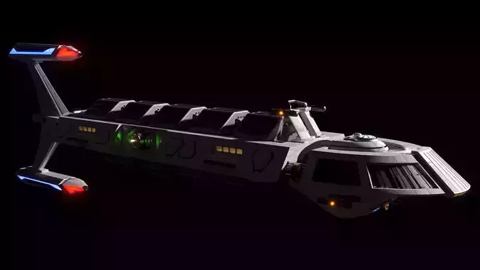STAR-TREK Federation Cargo Freighter