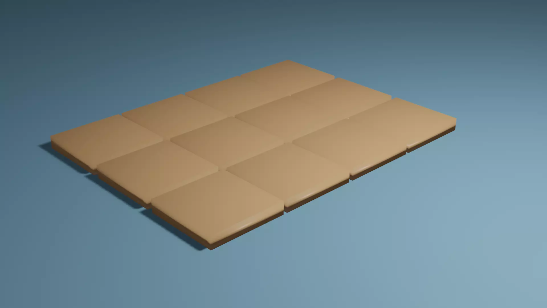 white chocolate 3D model_0