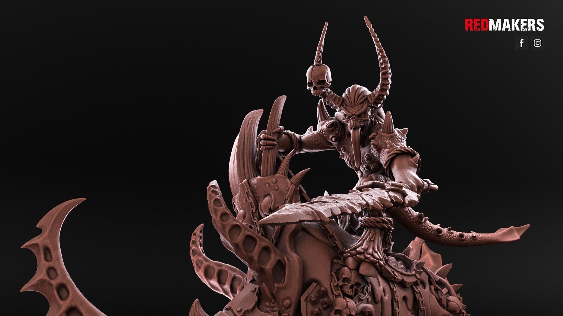 Bloodthirsty Riders - Demons 3D print model_6