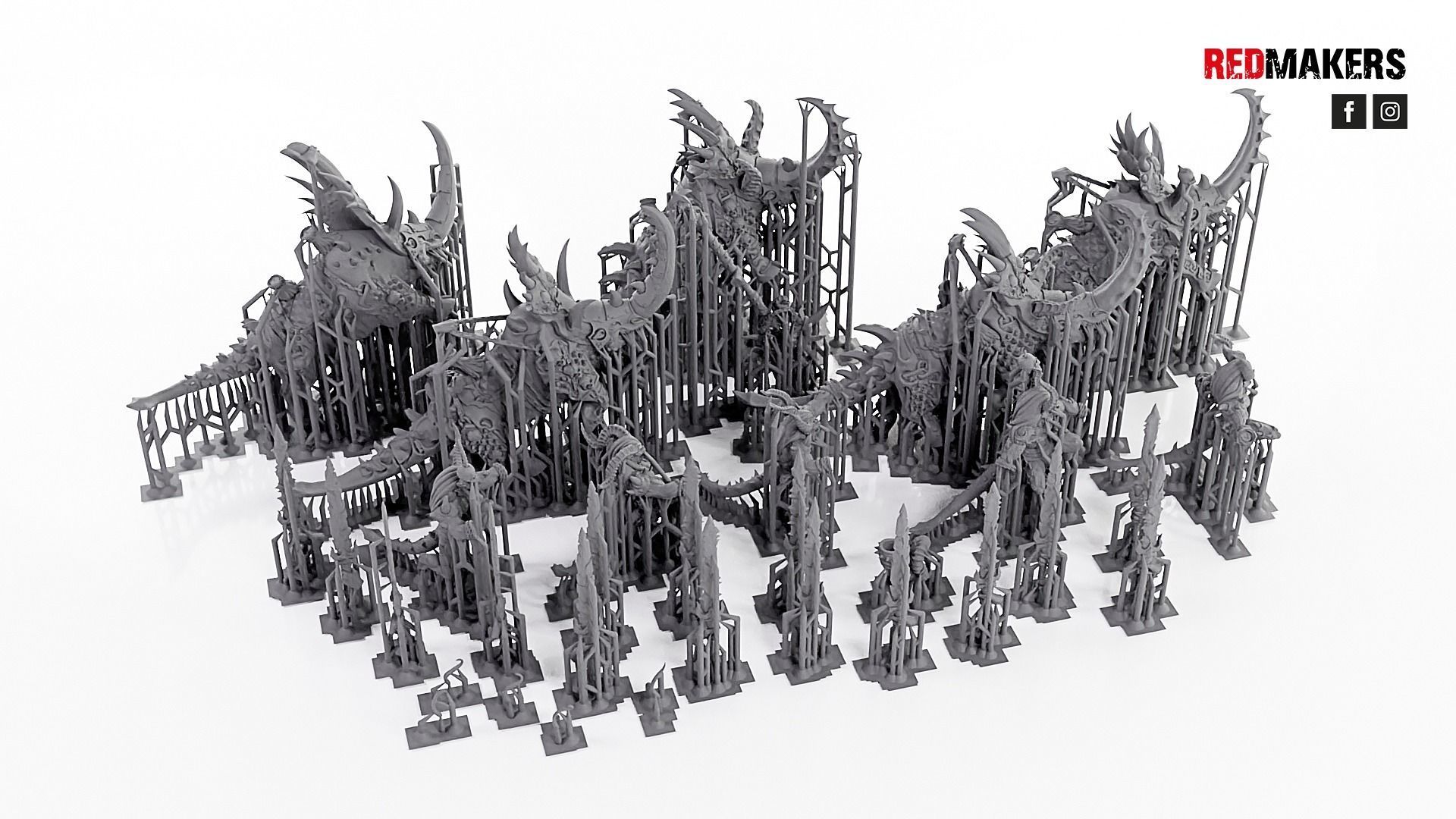 Bloodthirsty Riders - Demons 3D print model_25