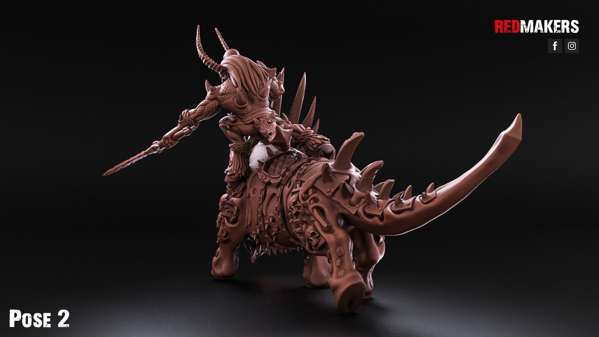 Bloodthirsty Riders - Demons 3D print model_13