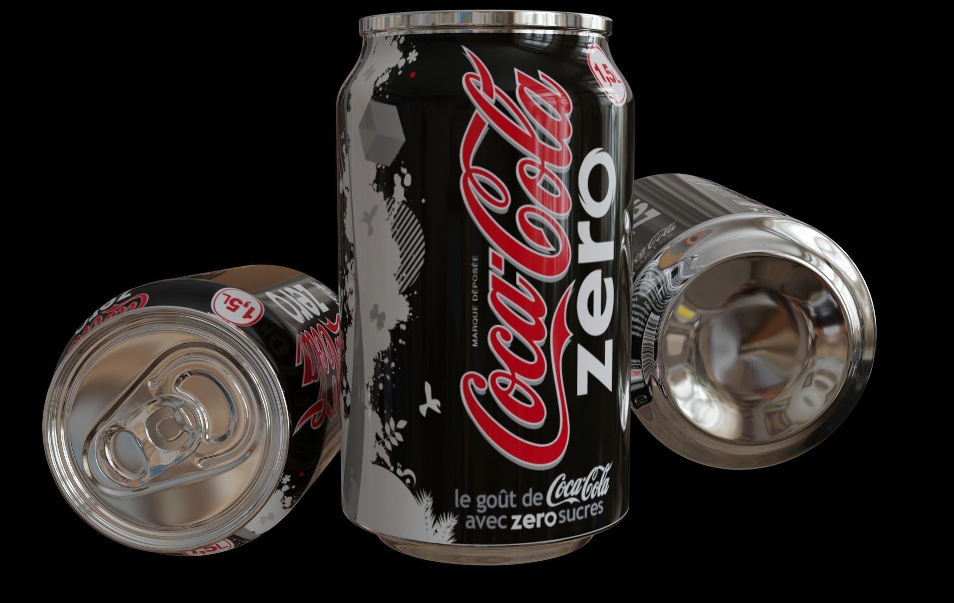 Sodacan 330ml  3D model_1