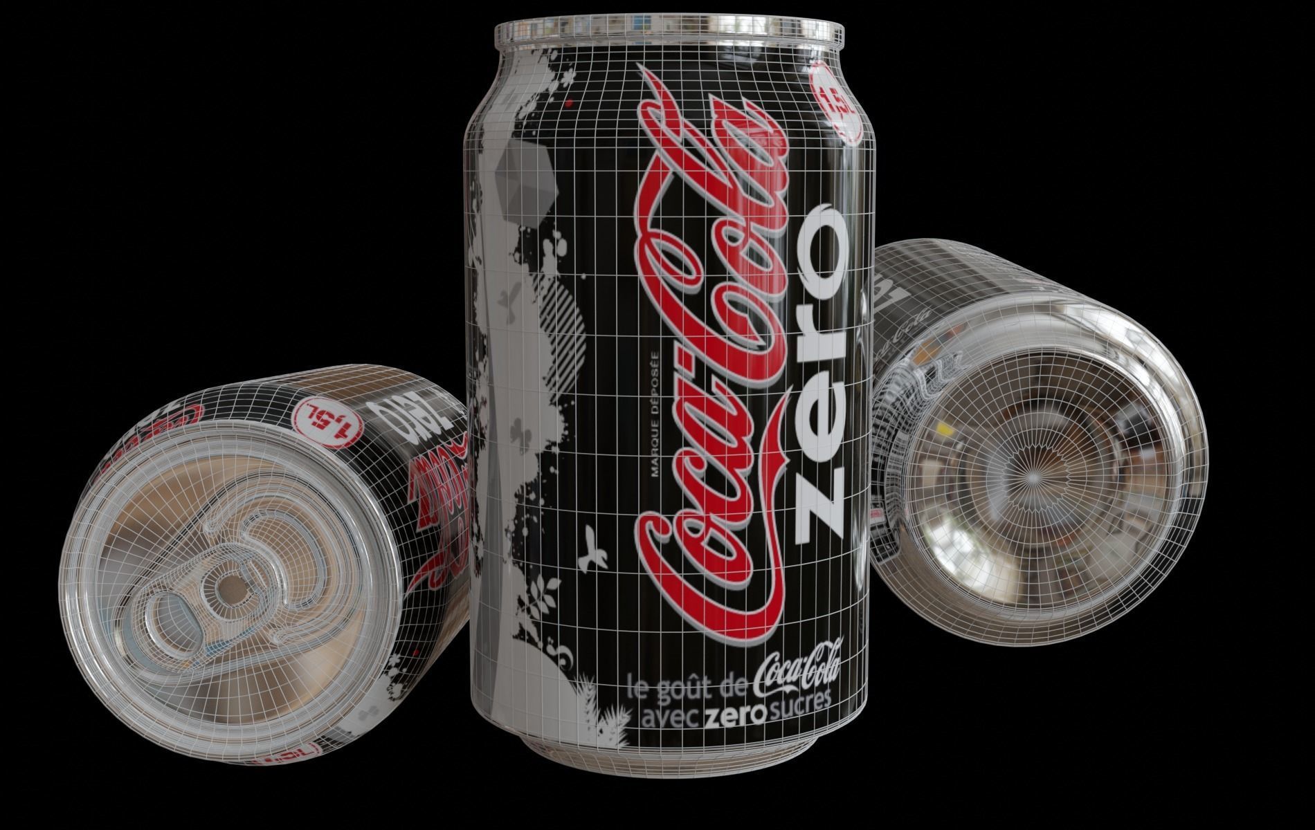 Sodacan 330ml  3D model_3